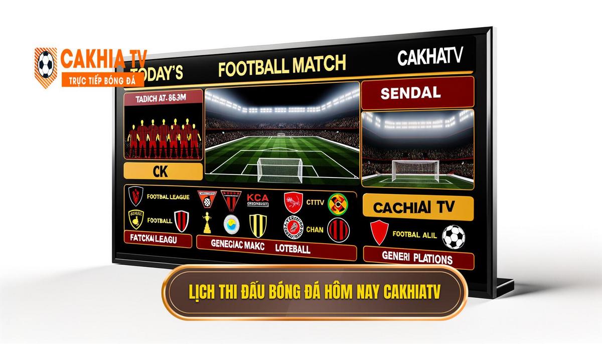 Lịch thi đấu bóng đá hôm nay tại CakhiaTV 4 Lịch Thi đấu Bóng đá Hôm Nay Tại Cakhiatv Theo Giải đấu
