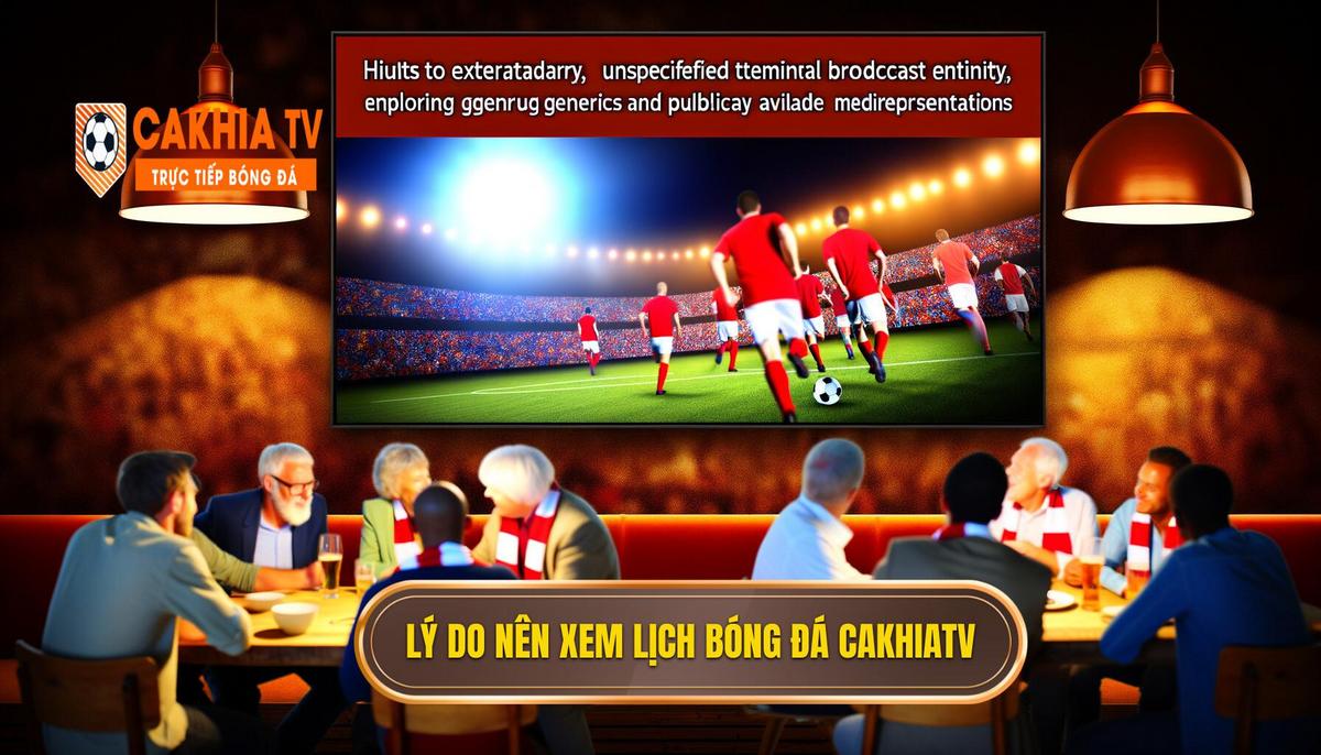 Lịch thi đấu bóng đá hôm nay tại CakhiaTV 2 Tại Sao Nên Theo Dõi Lịch Thi đấu Bóng đá Tại Cakhiatv