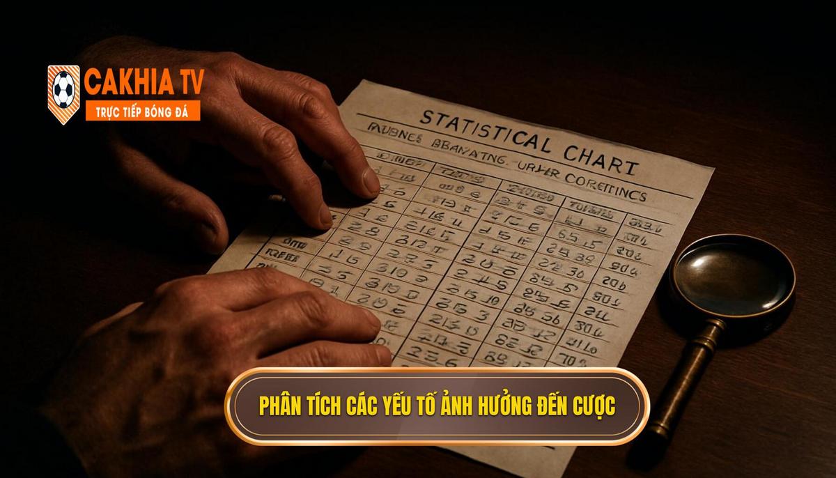 Phân Tích Chuyên Sâu Các Yếu Tố Ảnh Hưởng Đến Kèo Cược
