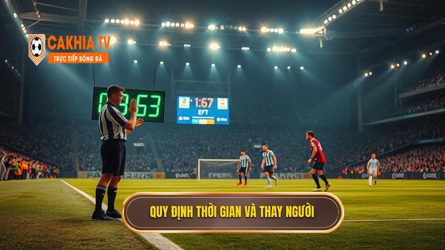 Luật bóng đá 5 người khác gì 11 người? Phân tích chi tiết từ chuyên gia 3 Thời gian thi đấu và quyền thay người