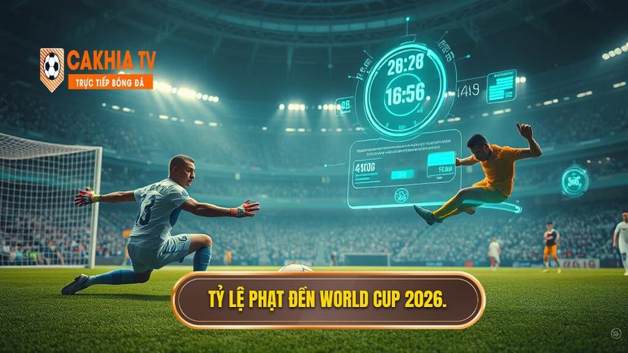 Tỷ lệ bàn thắng từ phạt đền tại Euro 2024/World Cup 2026: Những con số "biết nói" trên chấm 11m 4 Dự báo Tỷ lệ bàn thắng từ phạt đền tại World Cup 2026
