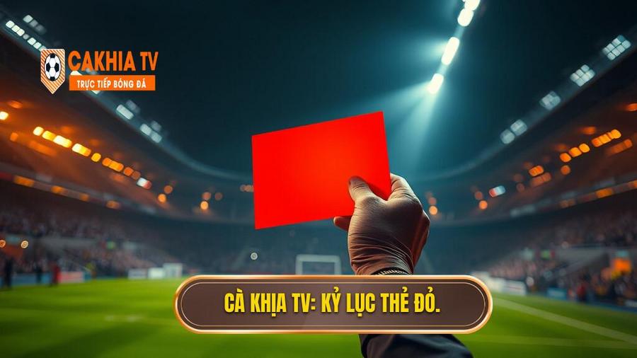 Kỷ lục thẻ đỏ nhiều nhất trong một trận đấu: Khi bóng đá biến thành võ đài 1 Kỷ lục thẻ đỏ nhiều nhất trong một trận đấu