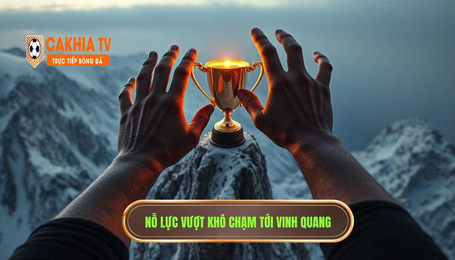 Hành trình khắc nghiệt để chạm tay vào vinh quang