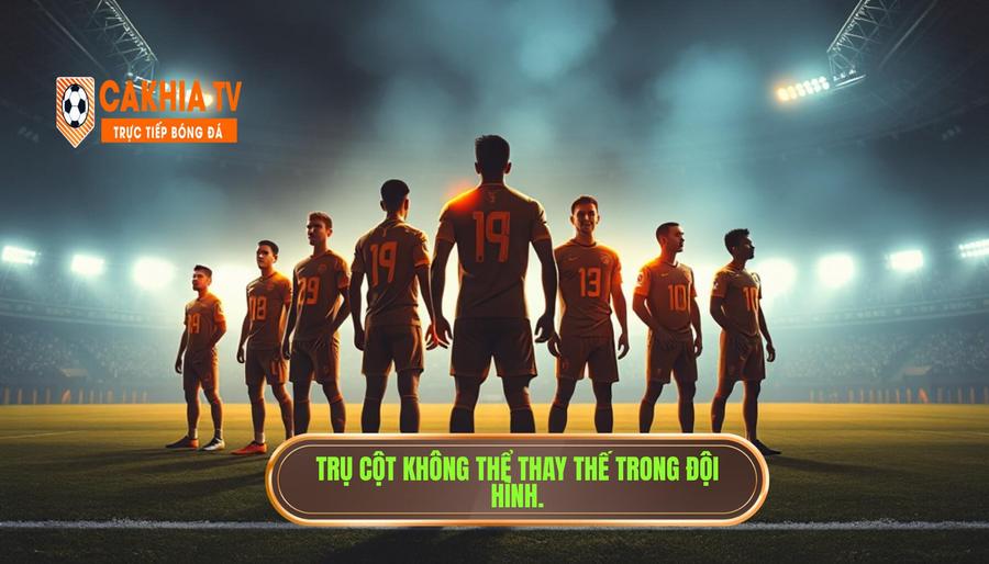Những vị trí không thể thay thế trong đội hình tiêu biểu