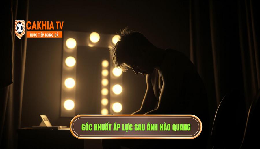 Áp lực vô hình phía sau ánh đèn sân khấu